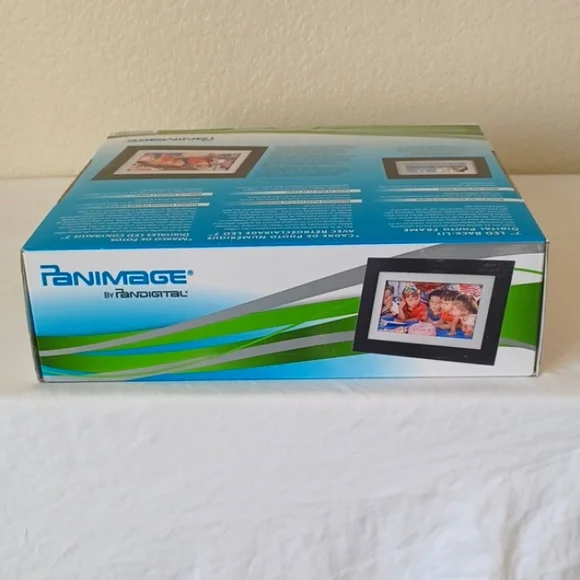 New Panimage by Pandigital 7" Digital Photo Frame DPF72 LED-Backlit LCD Screen - Picture 7 of 9